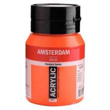 RAYART - Amsterdam Standard Series Acrylique Pot 500 ml Vermillon 311 - Tunisie Meilleur Prix (Beaux-Arts, Graphique, Peinture, 