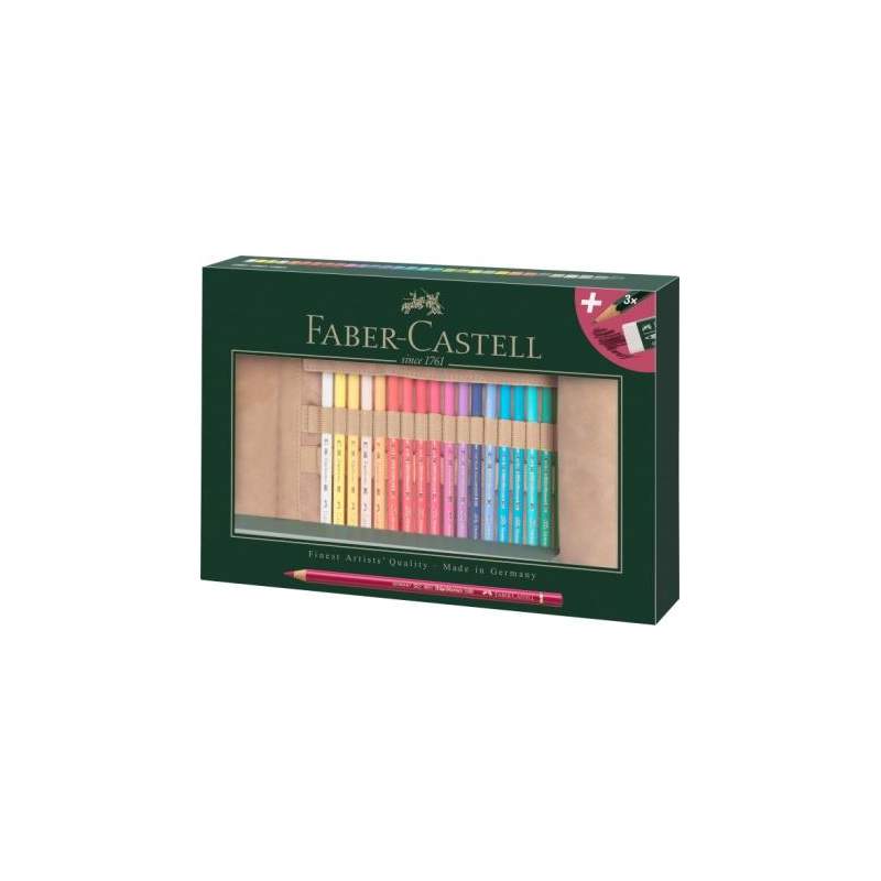 POLYCHROMOS Étui de 36 Crayons de couleur FABER-CASTELL Dessin