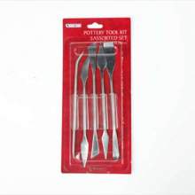 Set de 5 Pottery Tools en Metal